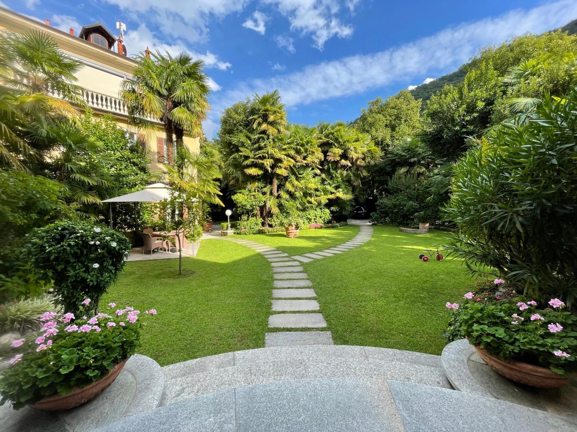 Villa Palmira Kinderfreies Hotel Cannobio Exterior photo